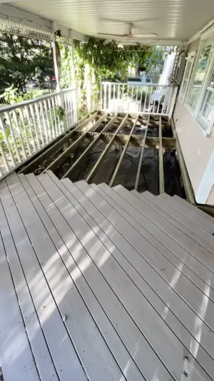 Work & Dance Installing a Multi-Width TimberTech Porch Pattern