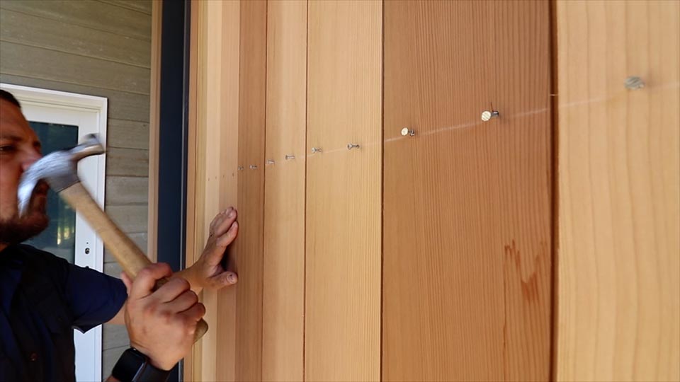 A Slick Cedar Siding Install Process
