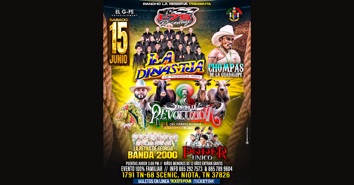 Gran Jaripeo con La Dinastia de Tuzantla, Rancho La Revoluzion & El ...