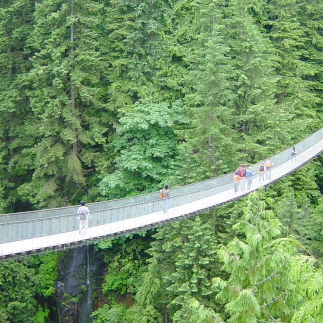 The bridge was originally built in 1889 by George 