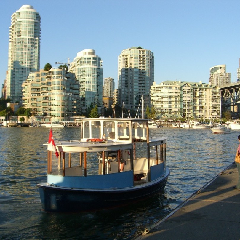 Ferry service on False Creek was established in 19