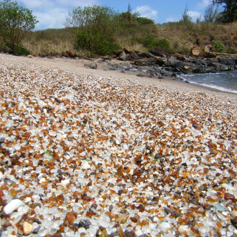 Glass Beach is a beach in Eleele, an industrial ar