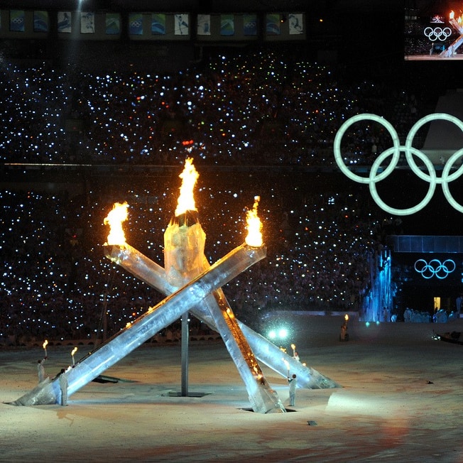The Olympic flame as a symbol of the modern Olympi