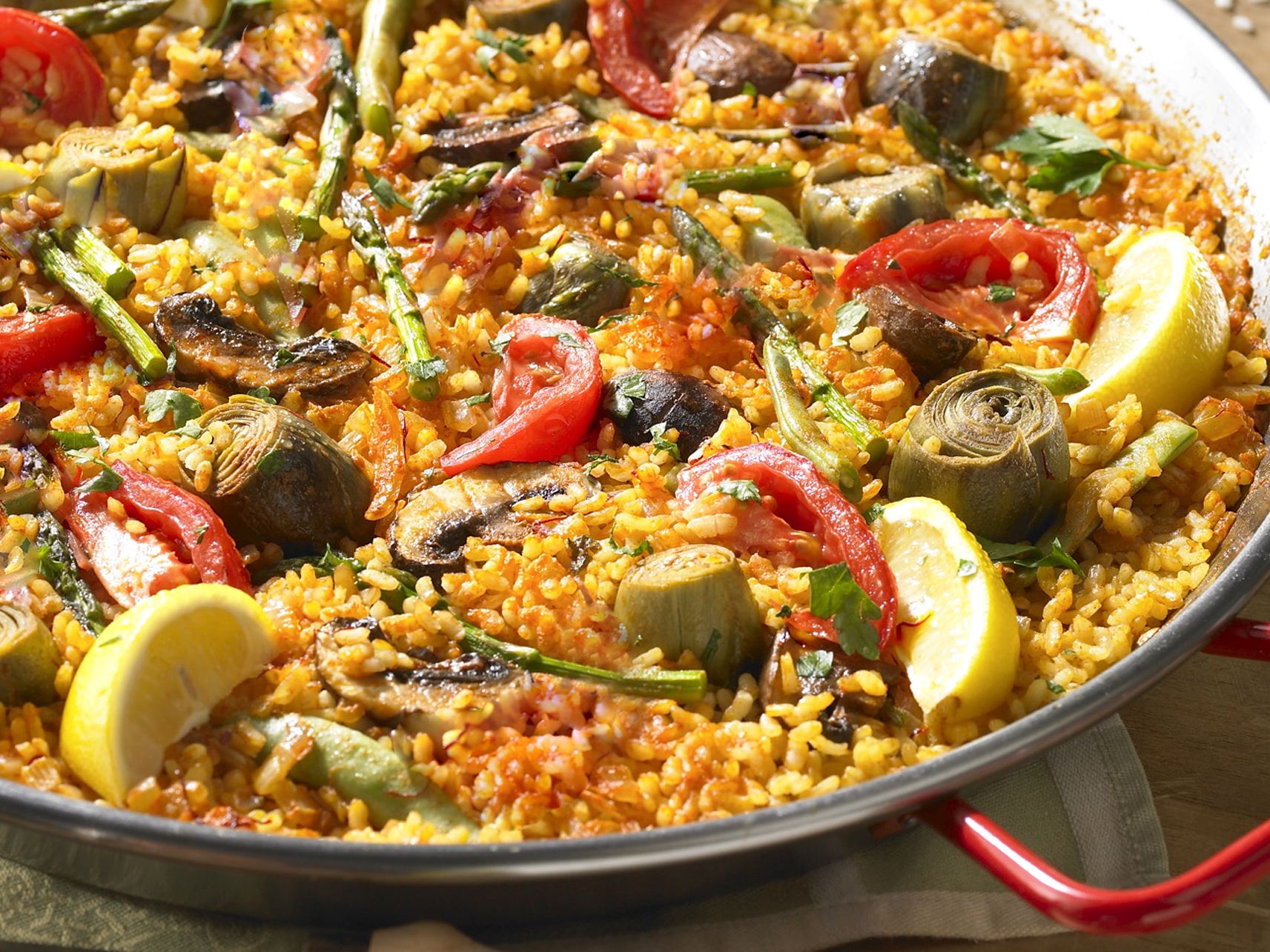 Read The Vegetarian Paella Recipe Online La Tienda