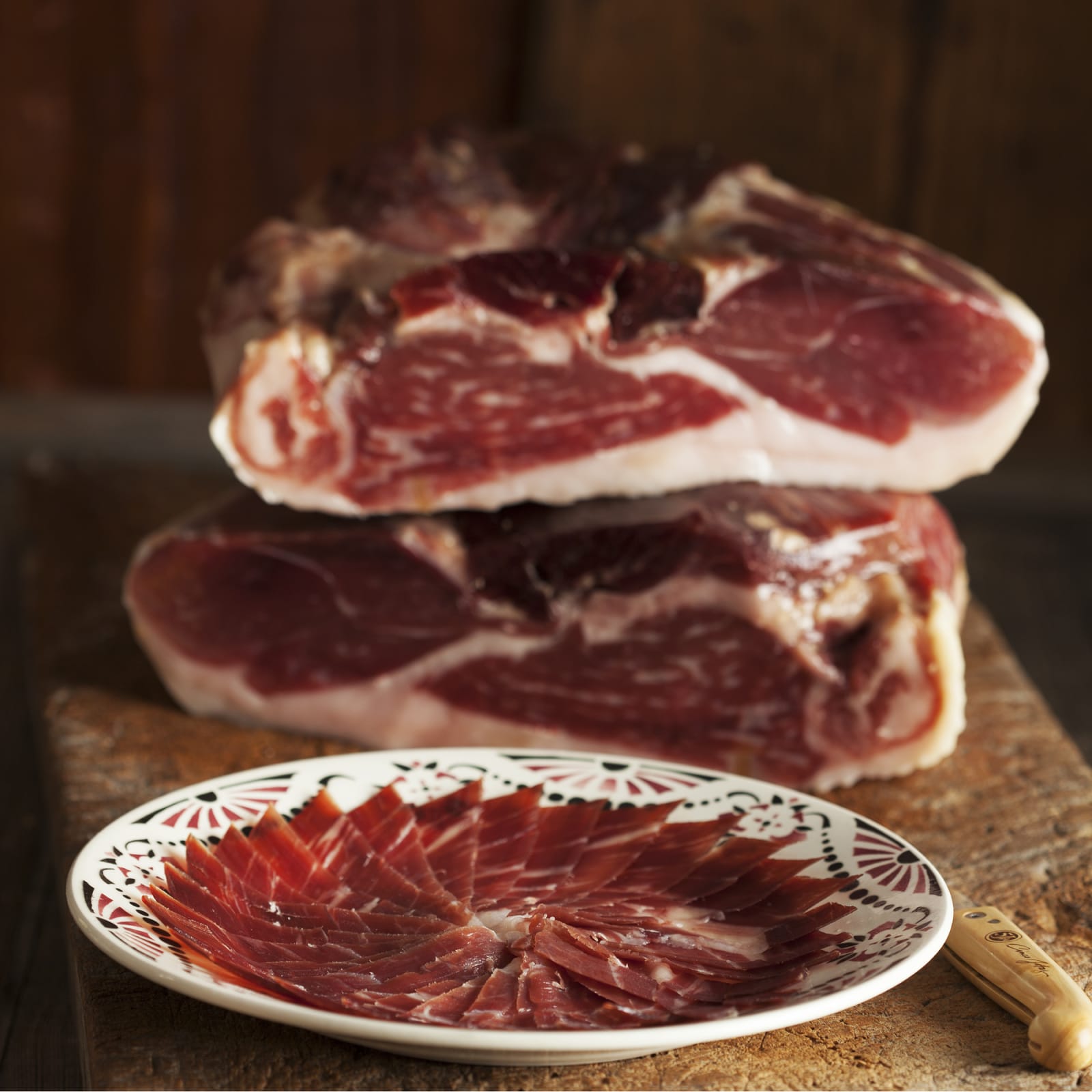 contraste zona Pronunciar 100% Ibérico de Bellota Boneless Jamón - Cinco Jotas - FREE SHIPPING! -  Jamon