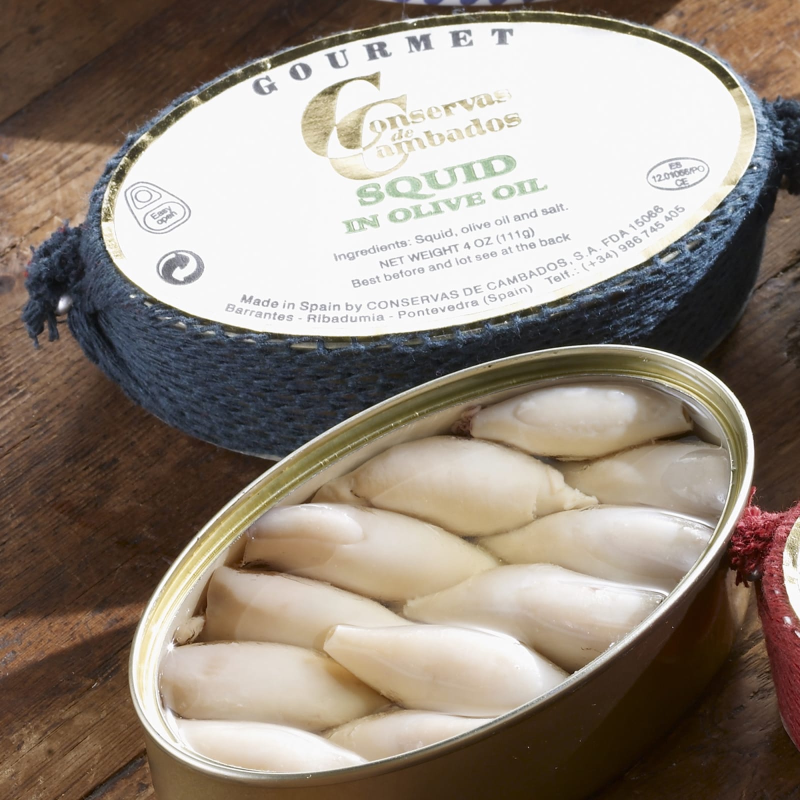 Shop Squid in Olive Oil by Cambados Online | La Tienda