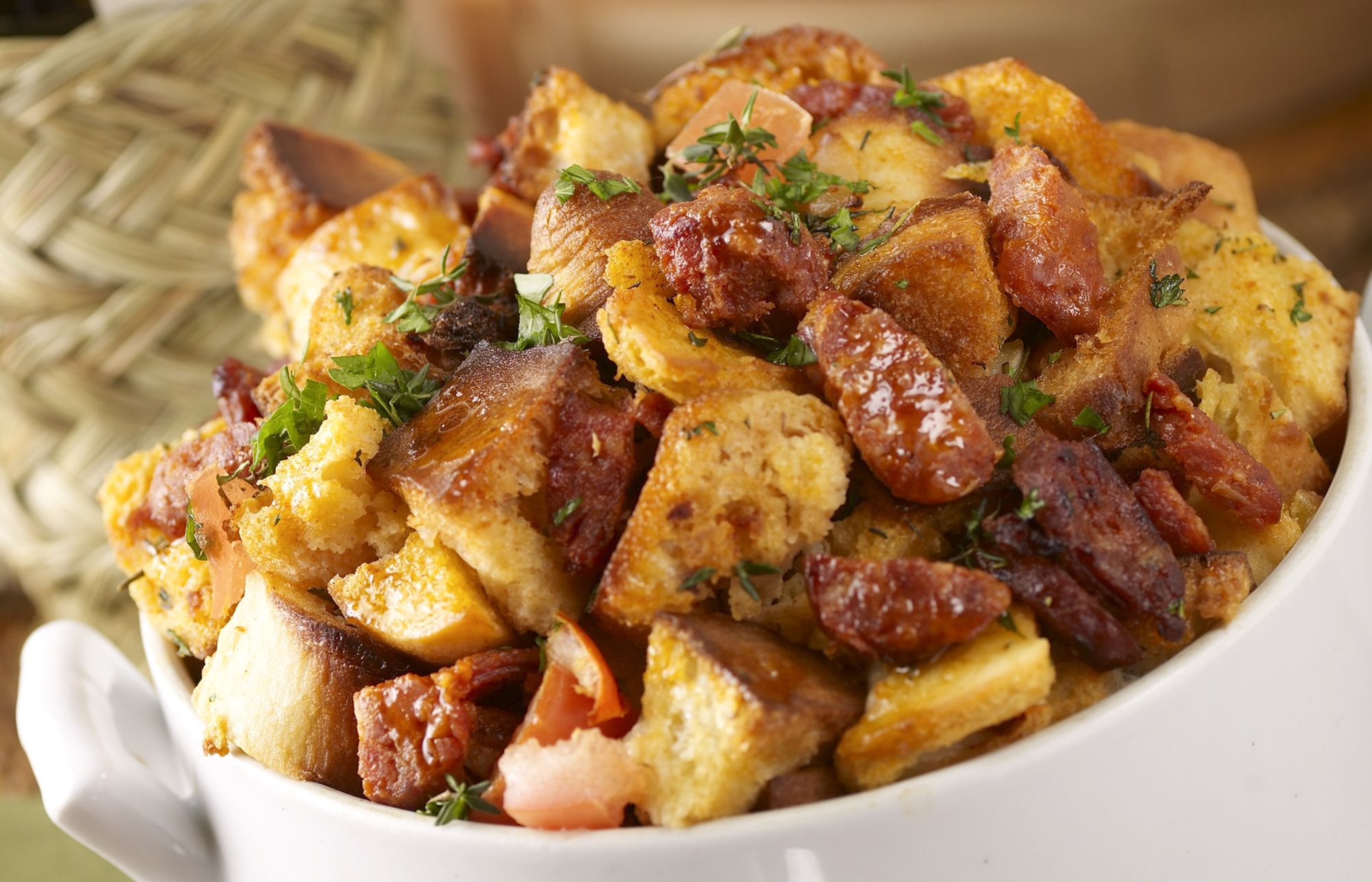 Chorizo and Smoked Paprika Stuffing Recipe - Receta de Relleno de Chorizo y Pimentón Ahumado-image