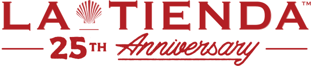 La Tienda logo - 25th anniversary