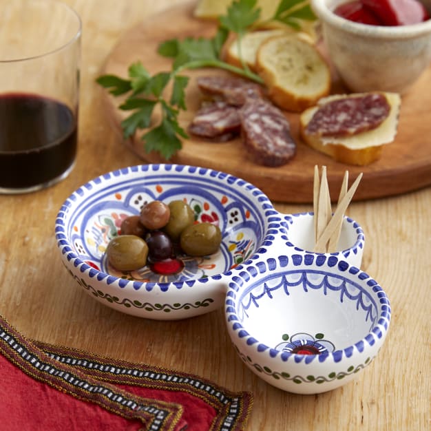 Ceramic Olive Serving Dish