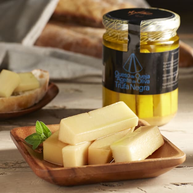 Image for Aged Cheese in Black Truffle Oil