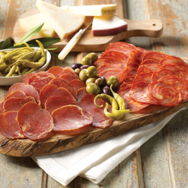 Image for Duo of Sliced Chorizo & Lomo Dry-cured Pork Loin