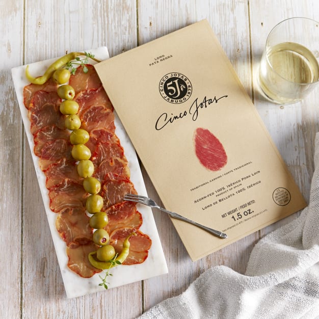 Image for Cinco Jotas Sliced 100% Ibérico de Bellota Loin