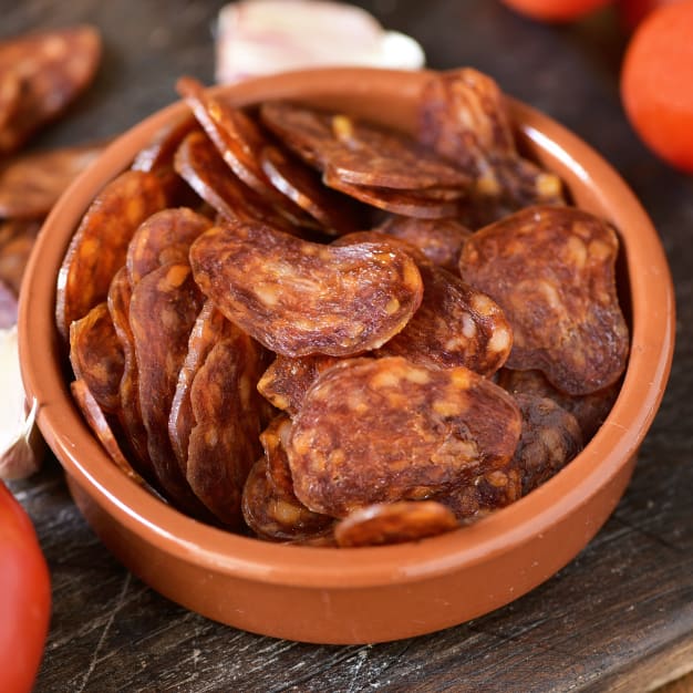 Image for Sliced Spicy Chorizo Sausage by Texas Iberico® 