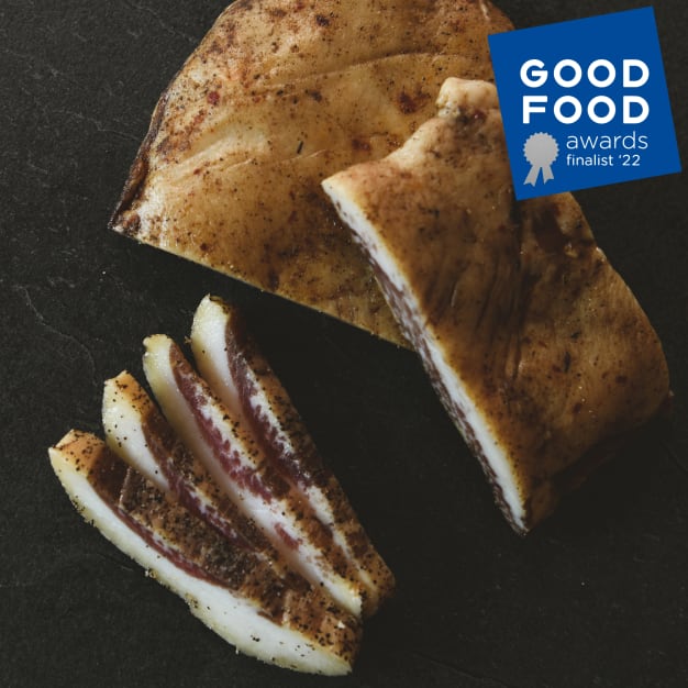 Image for Guanciale Cured Pork Jowl by Texas Iberico® (0.6-0.9 lbs)