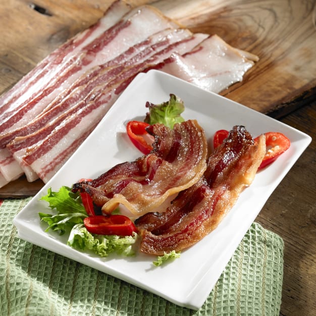 Image for Ibérico Bacon - Smoked and Thick Cut (3 to 6 Slices)