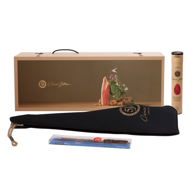 Image for Cinco Jotas 100% Ibérico de Bellota Jamón & Loin Set - FREE SHIPPING!