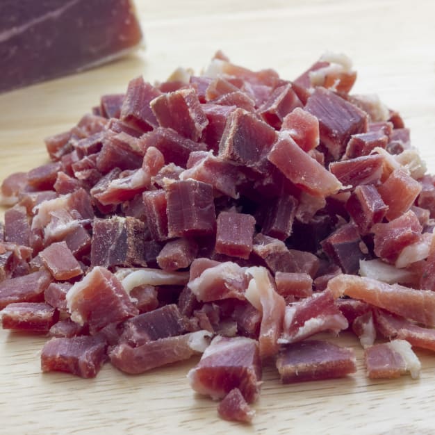 Image for Diced Ibérico Ham by Peregrino, Nitrate Free - 4 oz