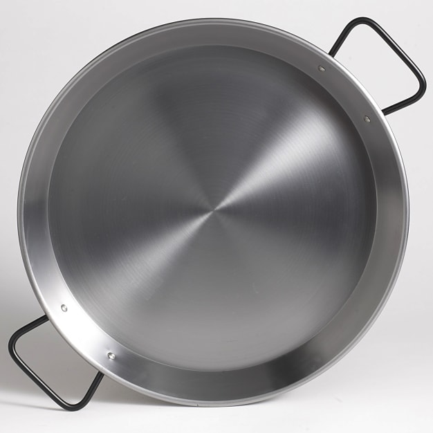 Image for 15 Inch 'Pata Negra' Double Gauge Steel Paella Pan - Serves 6