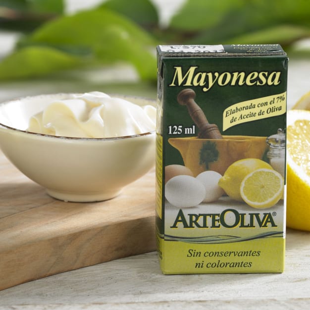 Image for 3 Packages of Mayonesa with Extra Virgin Olive Oil by Arteoliva