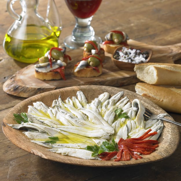 Image for Boquerones White Anchovy Fillets (Large Container)