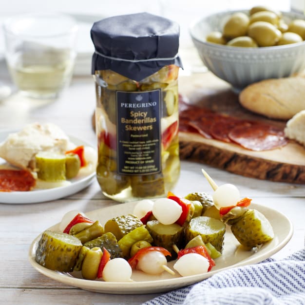 Image for Banderillas en Vinagre - Spicy Pickle Skewers