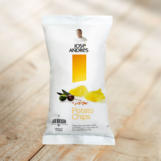 Image for Extra Virgin Olive Oil Chips by José Andrés Foods - 1.4 oz ea