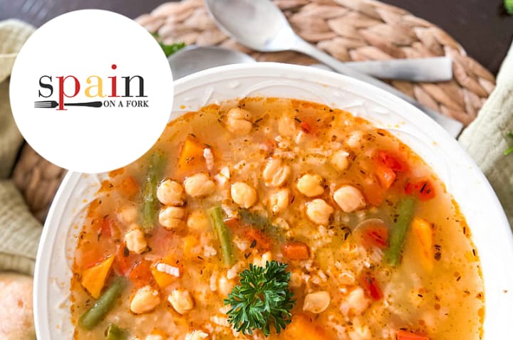 Chickpea & Rice Soup