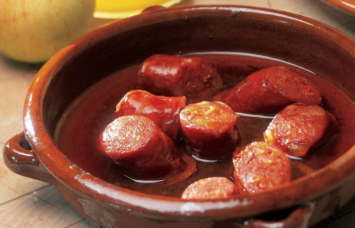 Chorizo with Cider Recipe