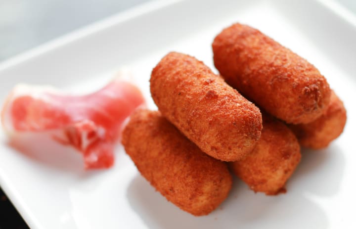 Ham and Manchego Cheese Croquettes Recipe