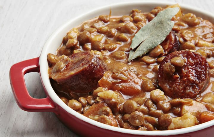 Lentil and Chorizo Stew Recipe