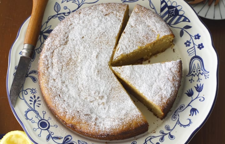 Marcona Almond Citrus Olive Oil Cake Recipe