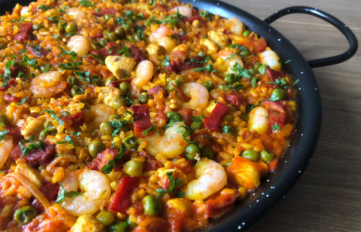 Weeknight Paella Recipe