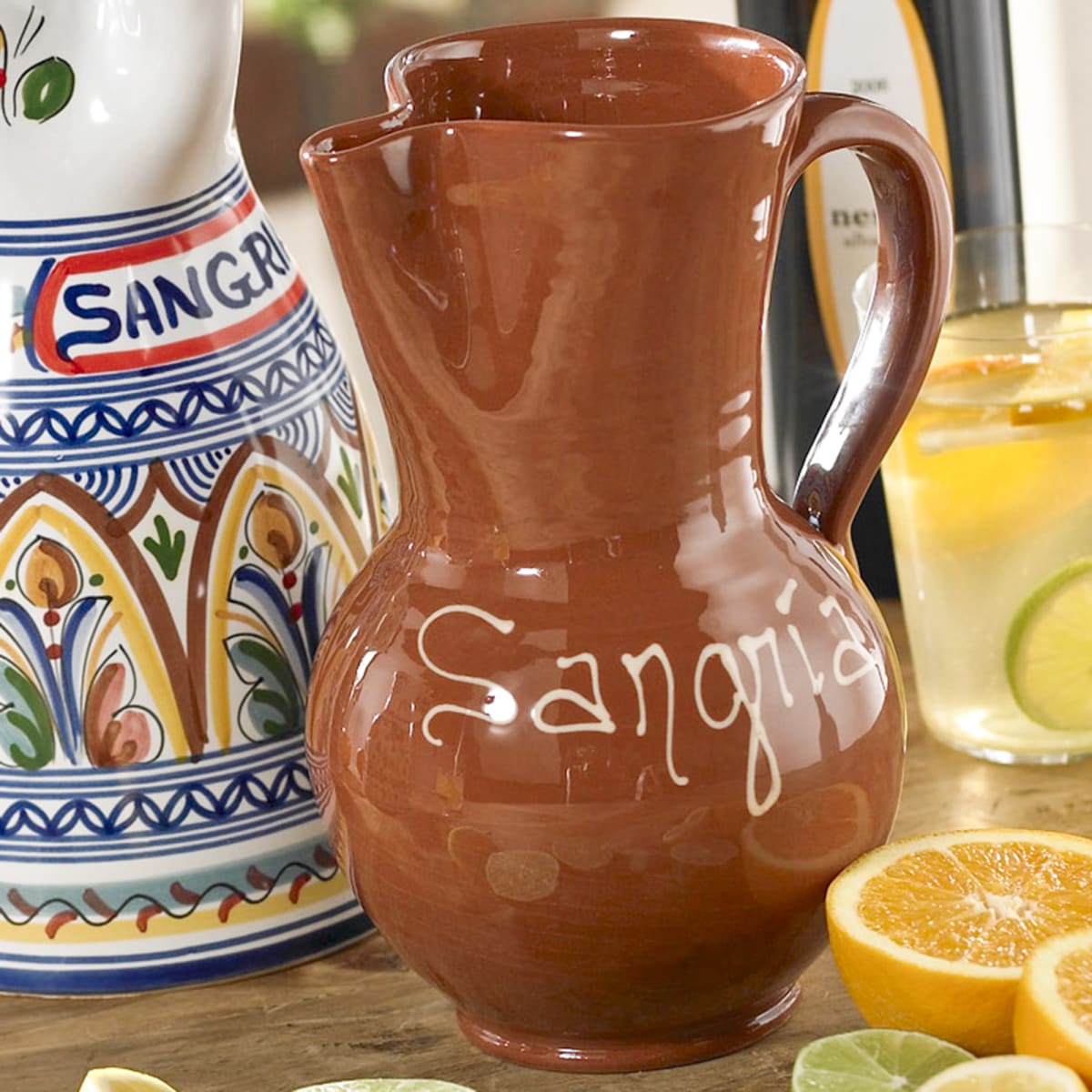 Shop Terra Cotta Sangria Pitcher Online La Tienda