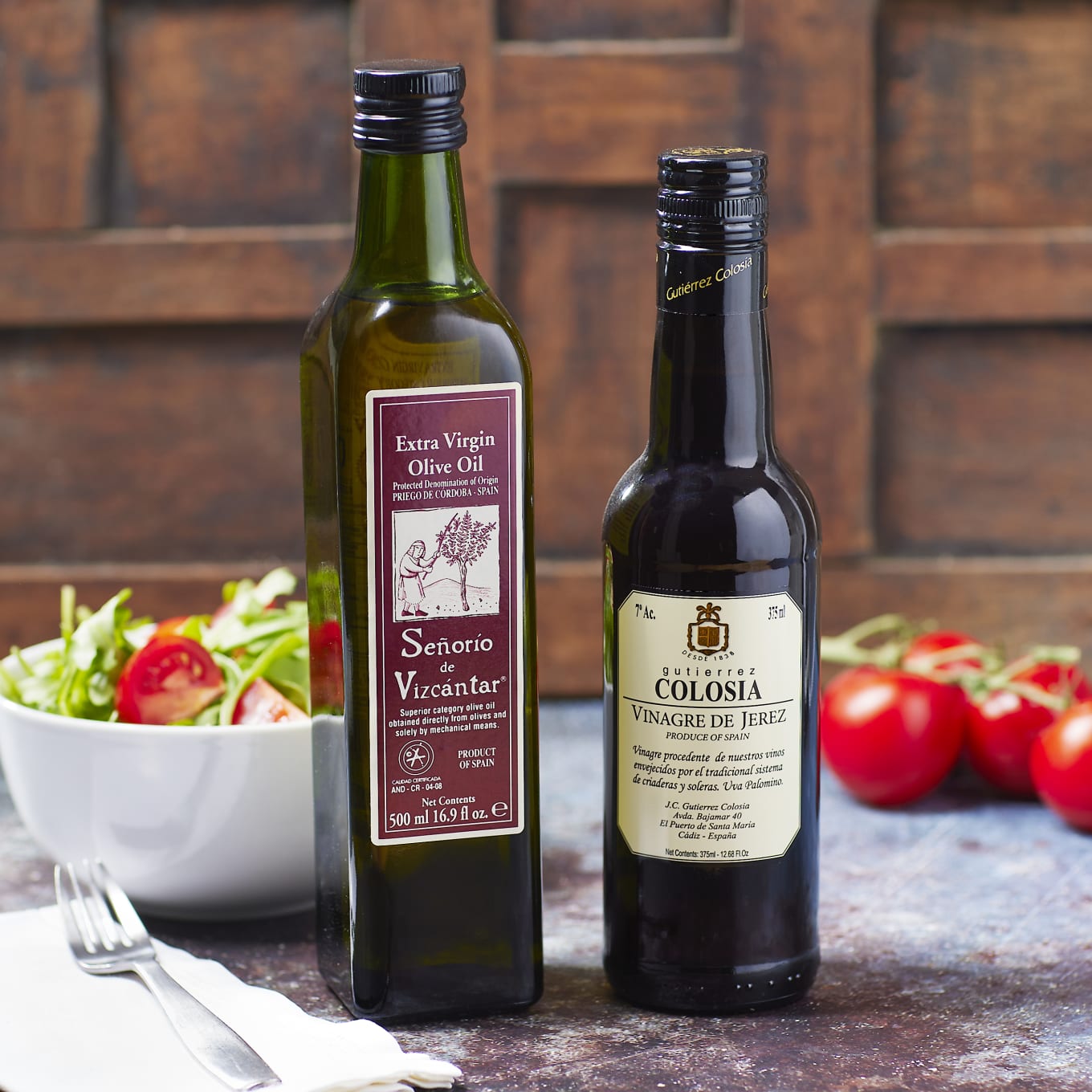 Photo of Senorio Olive Oil & Colosia Sherry Vinegar Combo