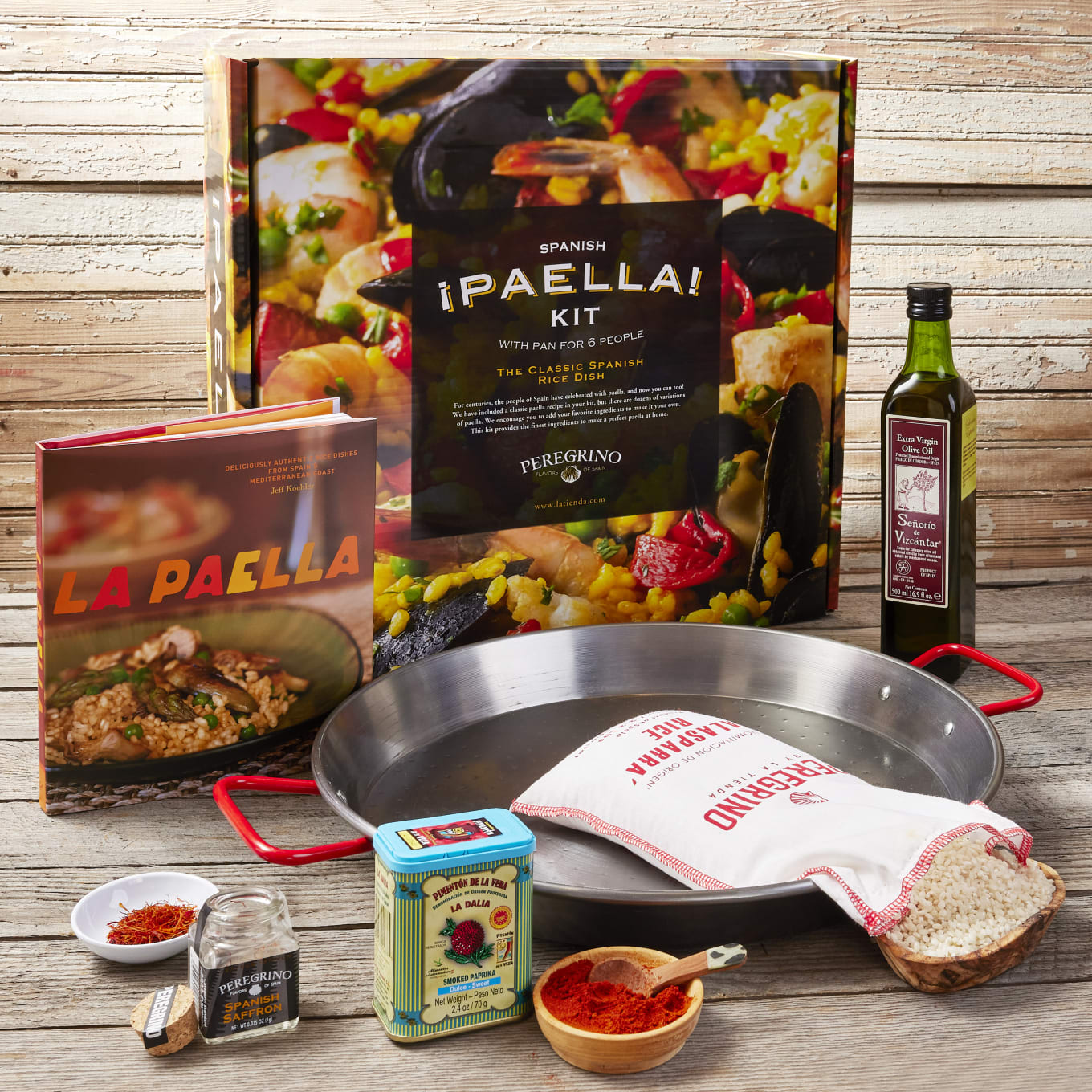 Photo of Traditional Paella Kit with Paella Book