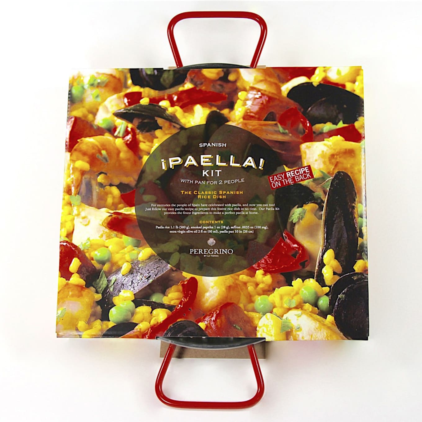 42CM MEDITERRANI SPANISH PAELLA GIFT BOX SET (POLISHED STEEL) - SERVES –  Paella World