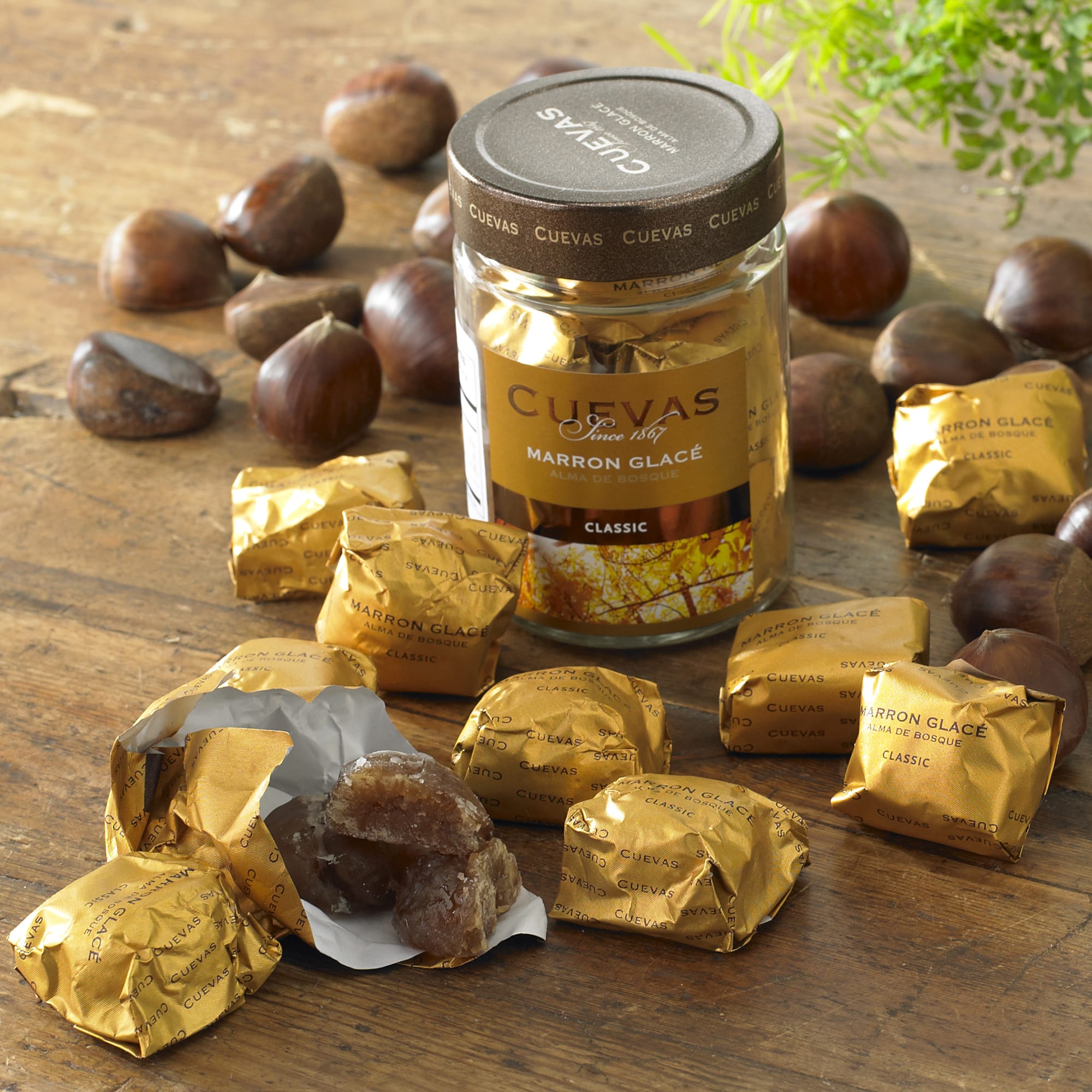 Marrons Glaces Vanilla Glazed Chestnuts by La Tienda