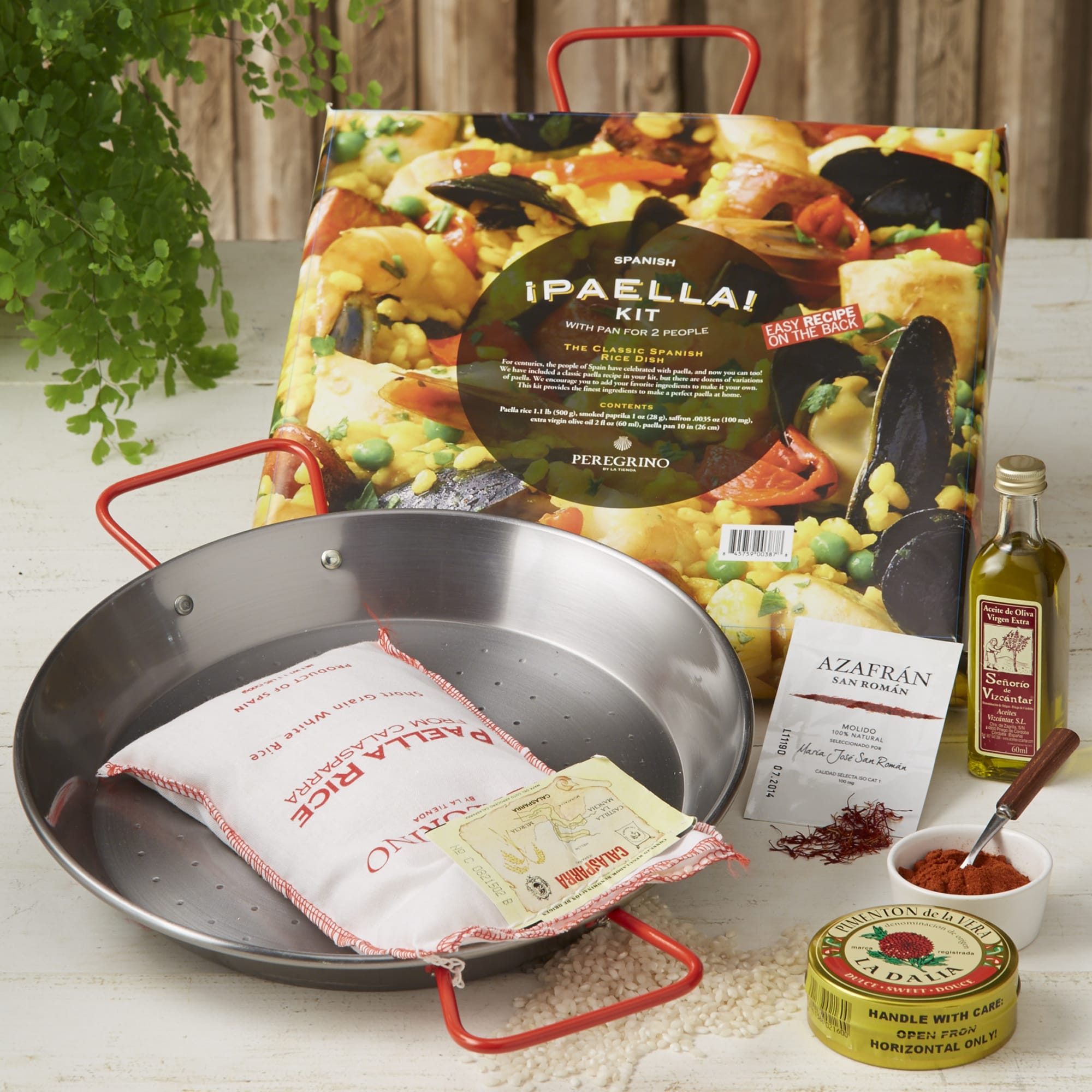 Shop Mini Paella Kit with Pan in Gift Box Online La Tienda