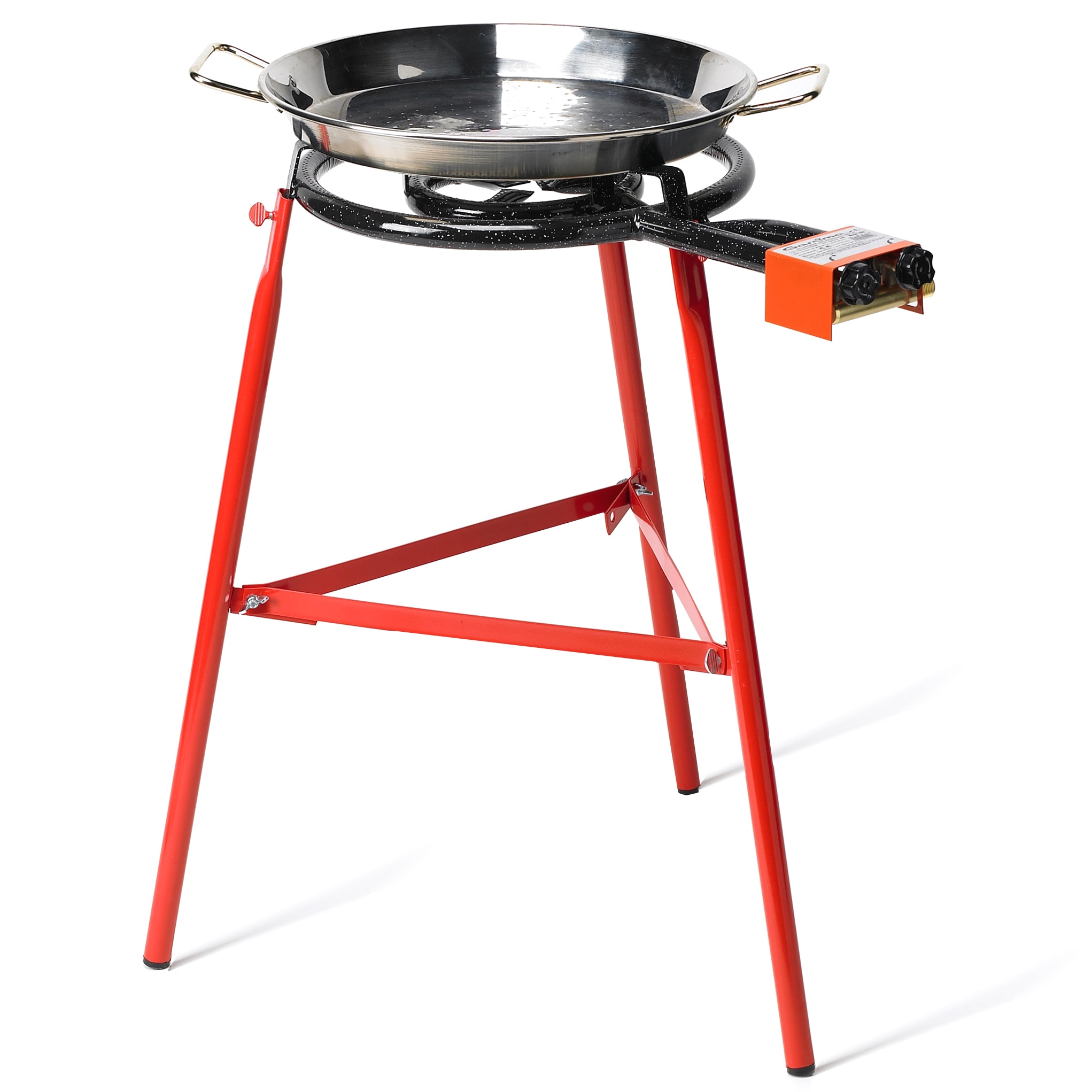 18 Cm 20 Cm 22 Cm Paella Pan Acero Inoxidable Antiadherente Cocina Camping  Senderismo Metal Hot Pot Pan Plata 20cm Baoblaze Paellera de acero  inoxidable