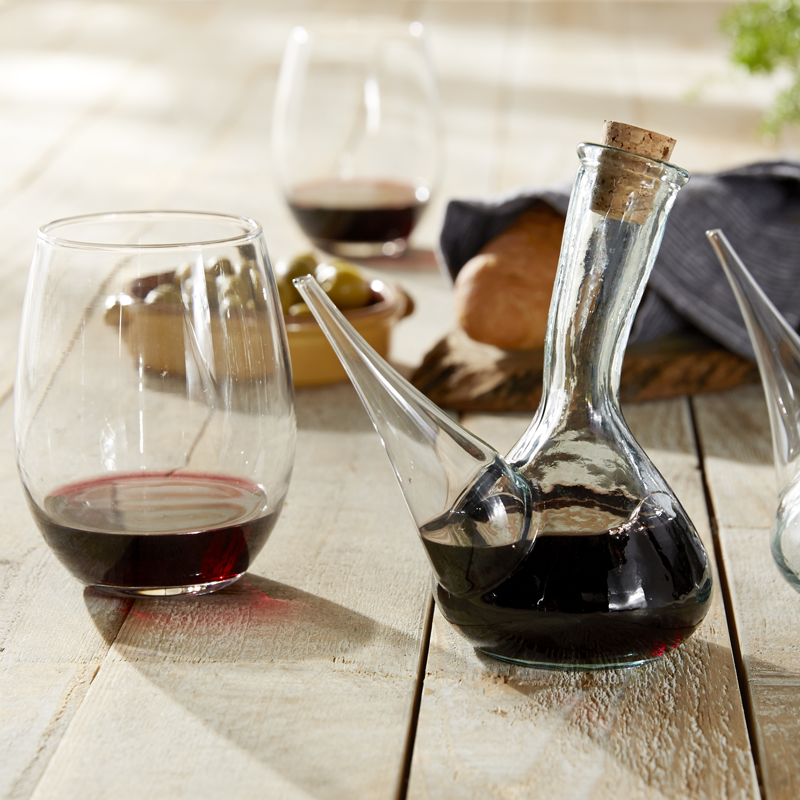 Shop Glass Porron Wine Pitcher Online