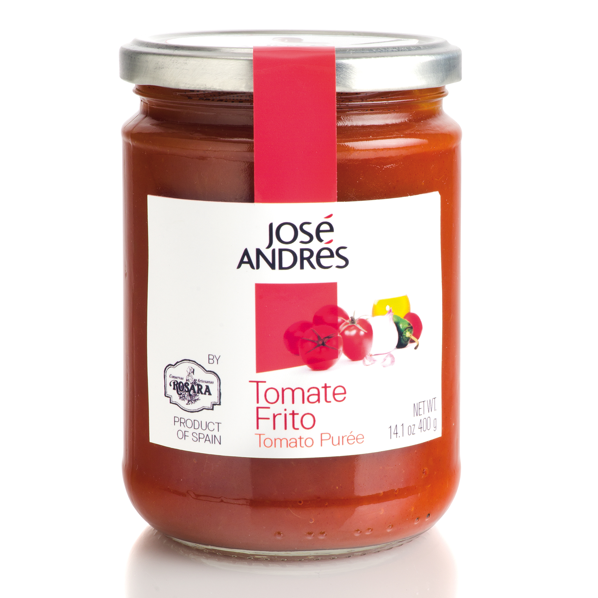  Jose Andres Foods Tomate Frito, 14.1 Ounce : Grocery & Gourmet  Food