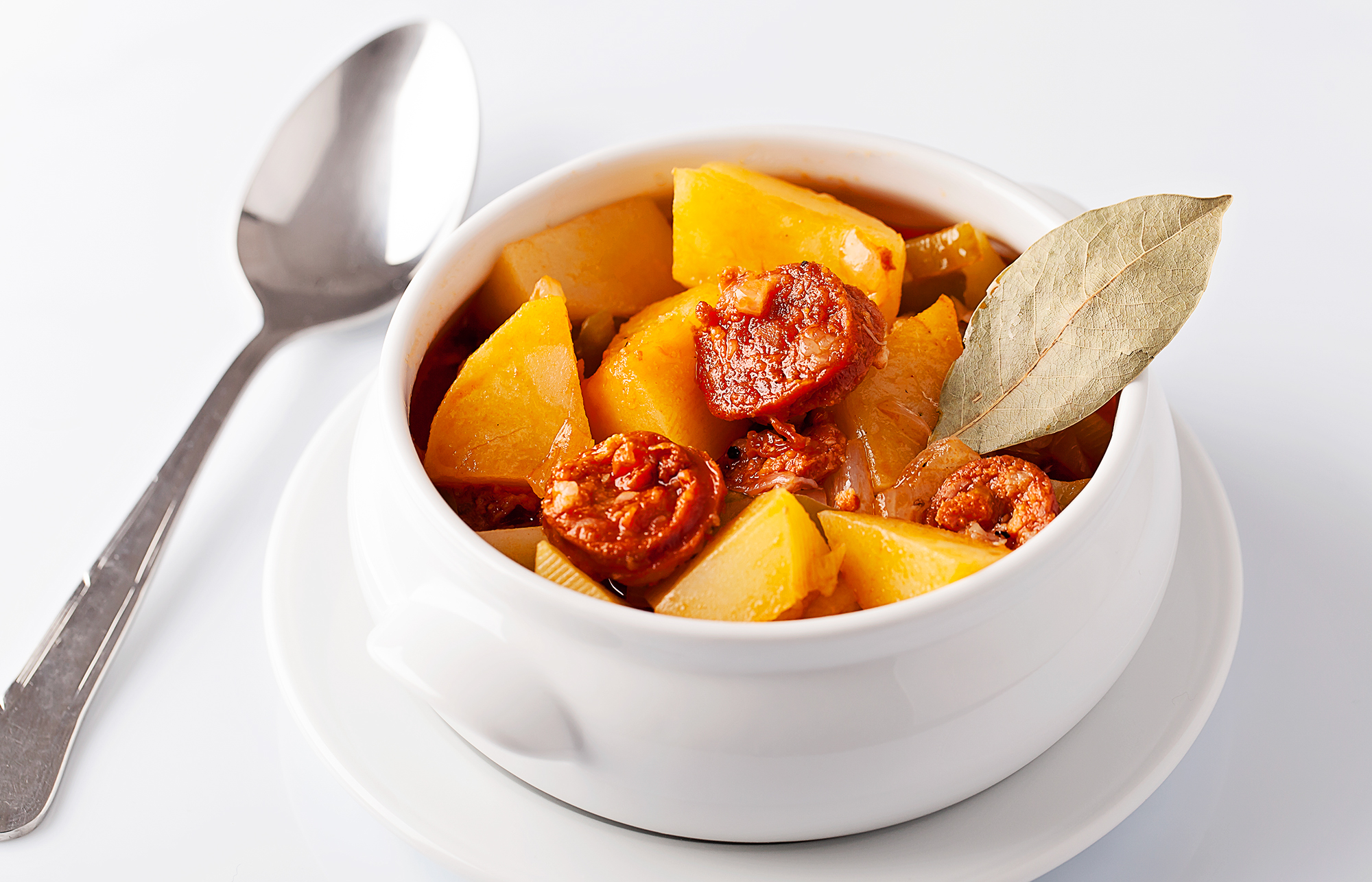 Read Rioja Potato and Chorizo Stew Recipe Online | La Tienda