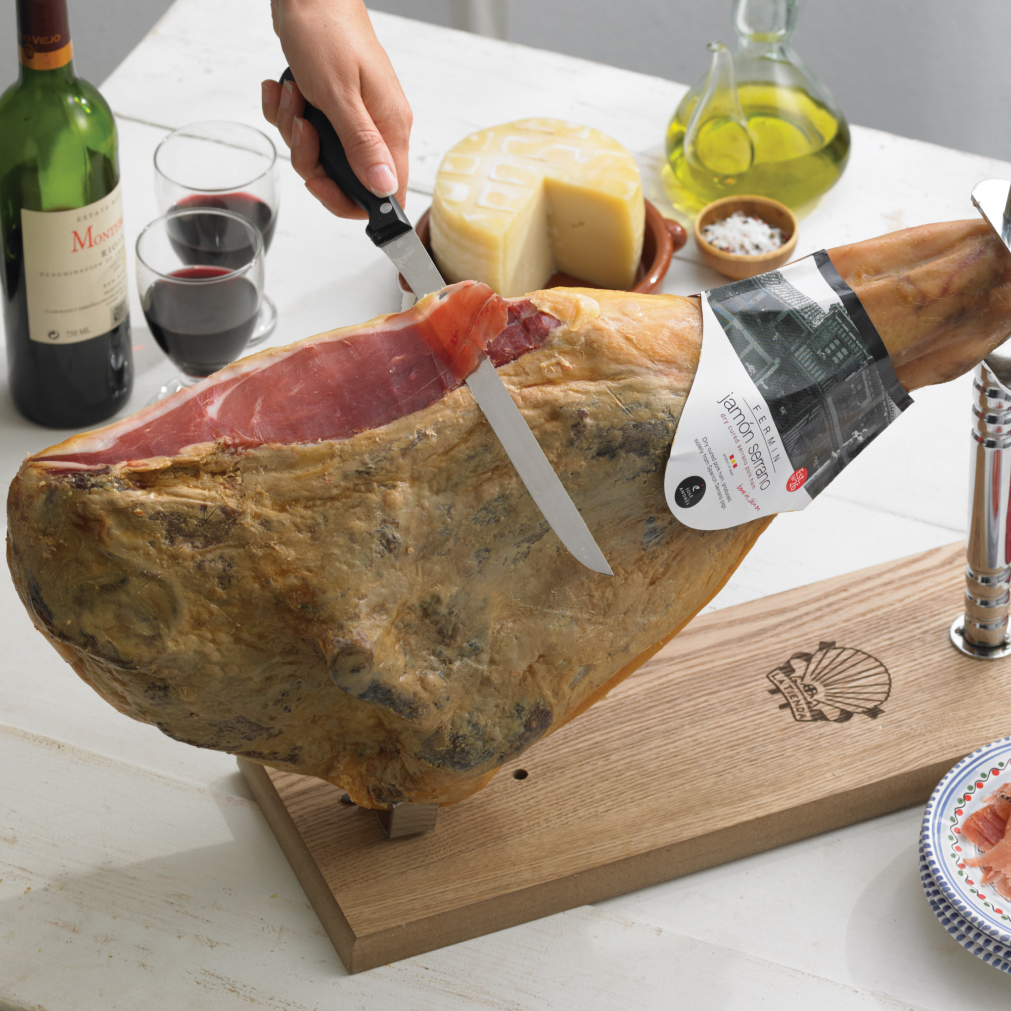 Spanish ham leg discount