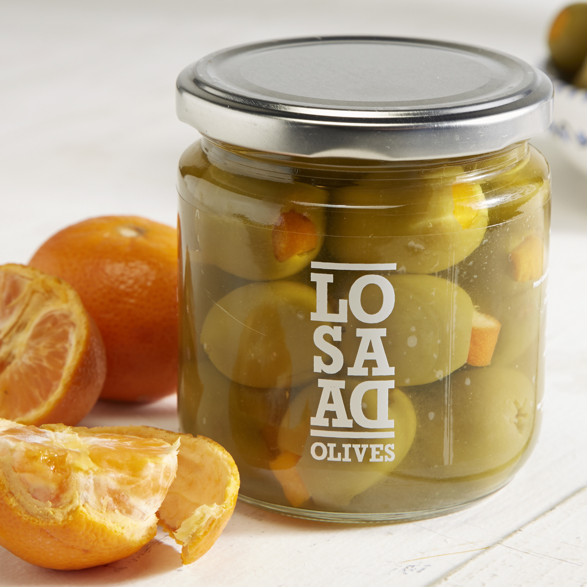 Shop Seville Orange Stuffed Gordal Olives Online | La Tienda
