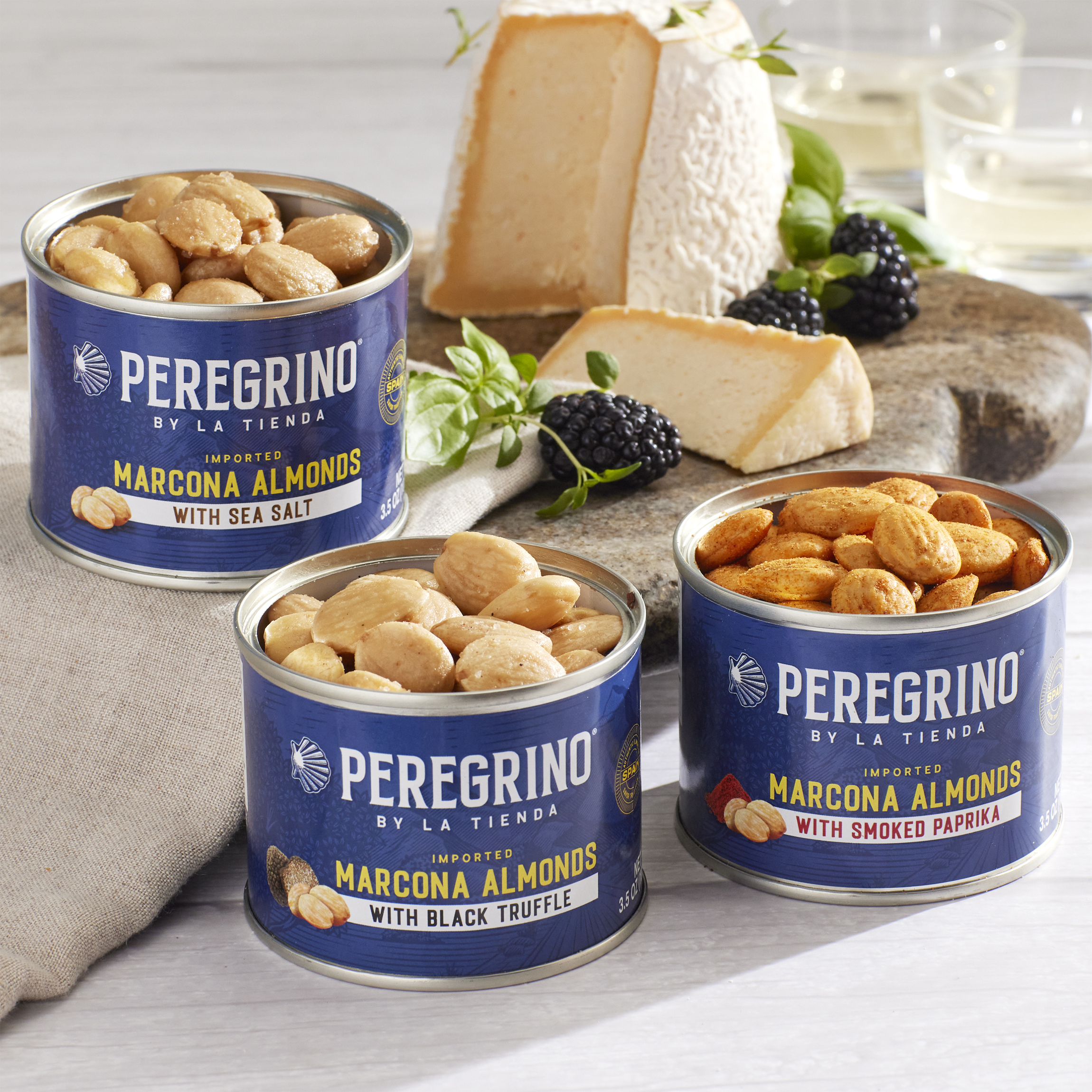 Shop Savory Almond Trio by Peregrino Online | La Tienda