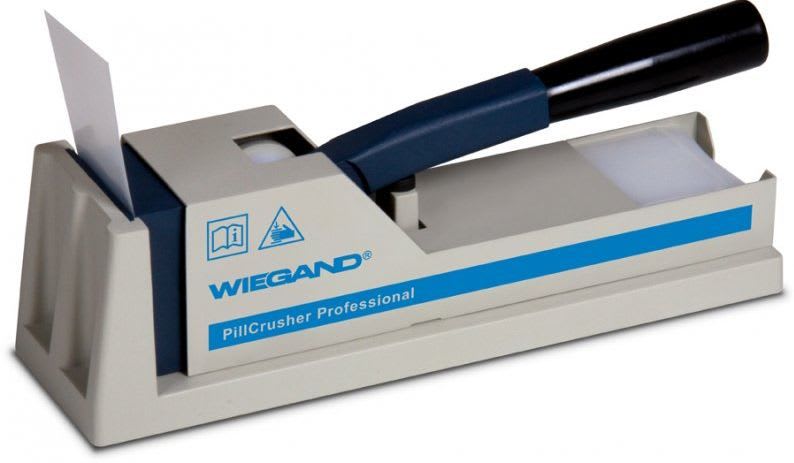 Pillcrusher Professional de Wiegand triturador de pastillas pillcrusher