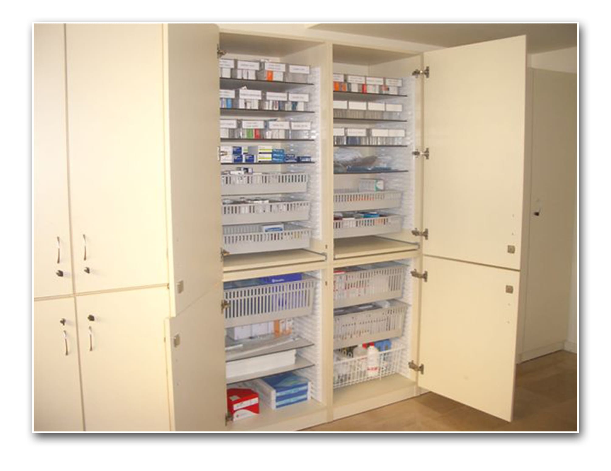 Armarios para el almacenaje de medicación