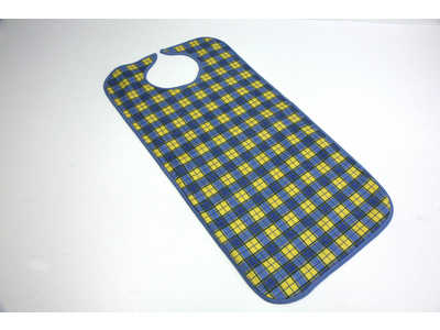 Babero "PermaPrint" Azul/Amarillo