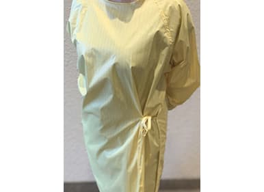 Bata reutilizable impermeable de 75 lavados