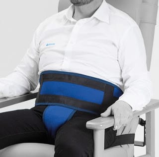 Cinturón perineal para butaca